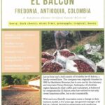 COLOMBIA - EL BALCON NATURAL – ROASTED COFFEE WHOLESALE