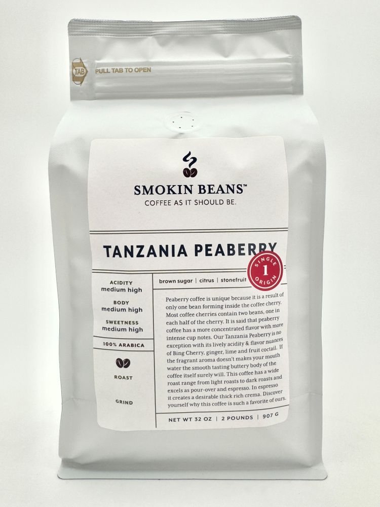 R4x6 – 2lb Tanzania Peaberry w R4x6 – 2lb Tanzania Peaberry w