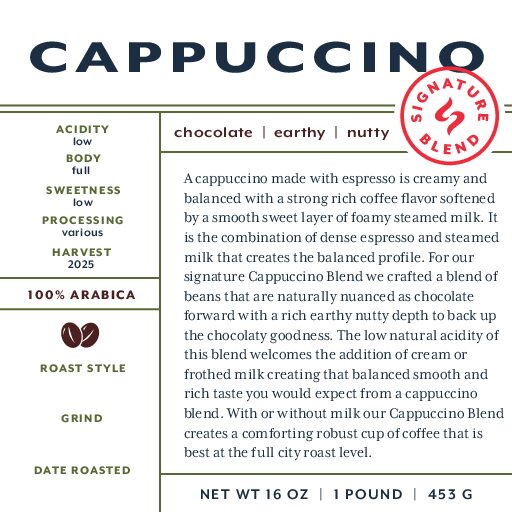 ARz4x4 PDF – Cappuccino Blend – 1 pound