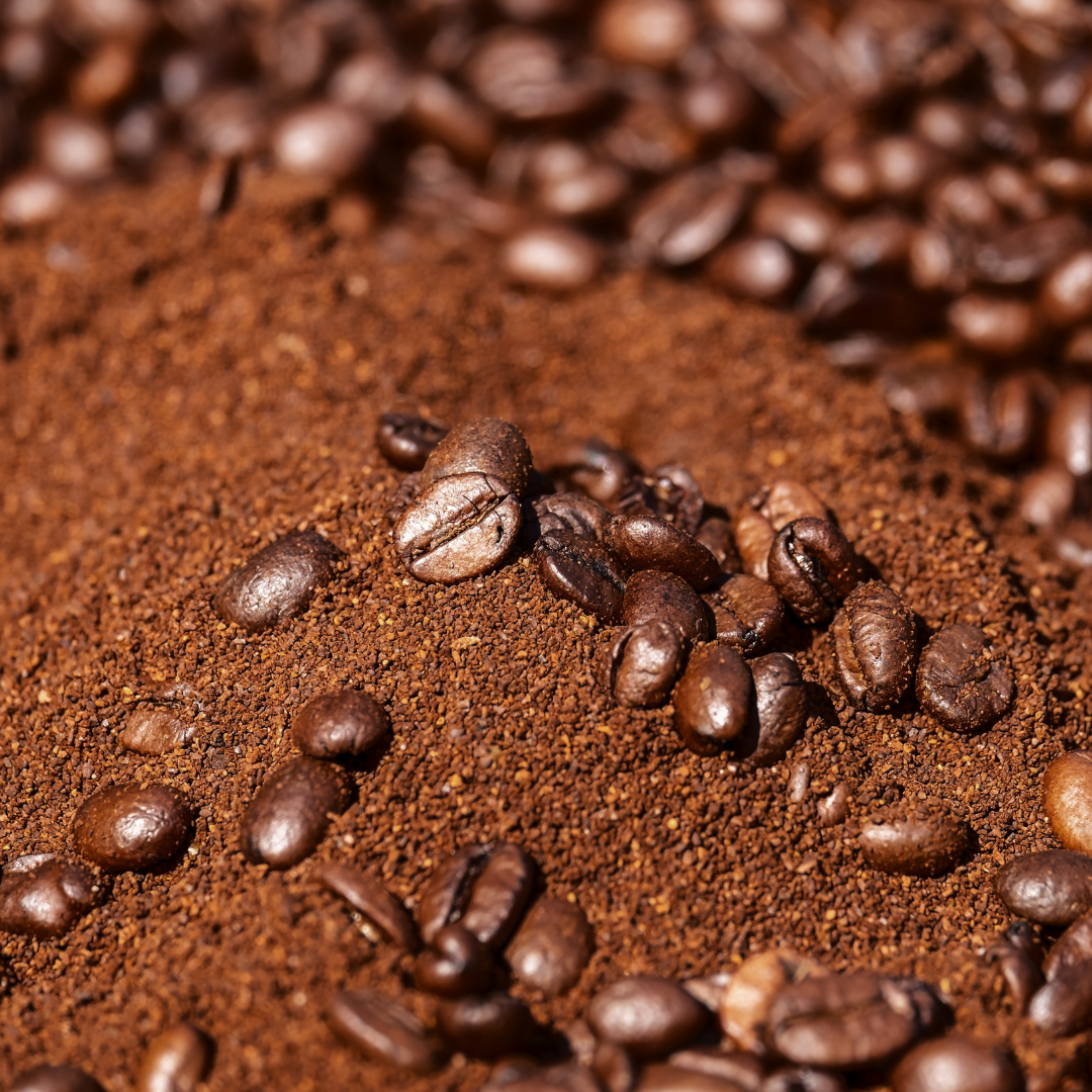 Roasted coffee beans