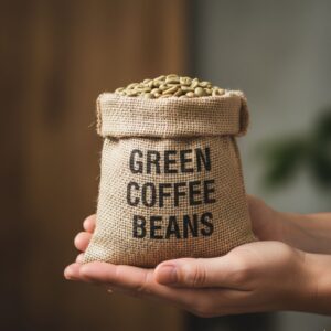 green coffee beans